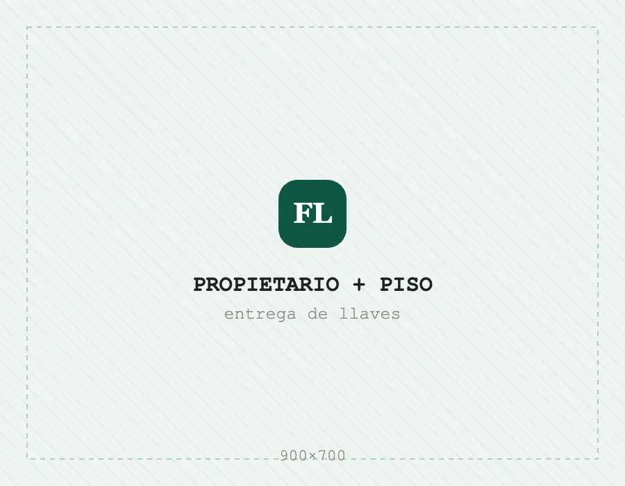 Propietario entregando las llaves de su piso para gestión en media estancia